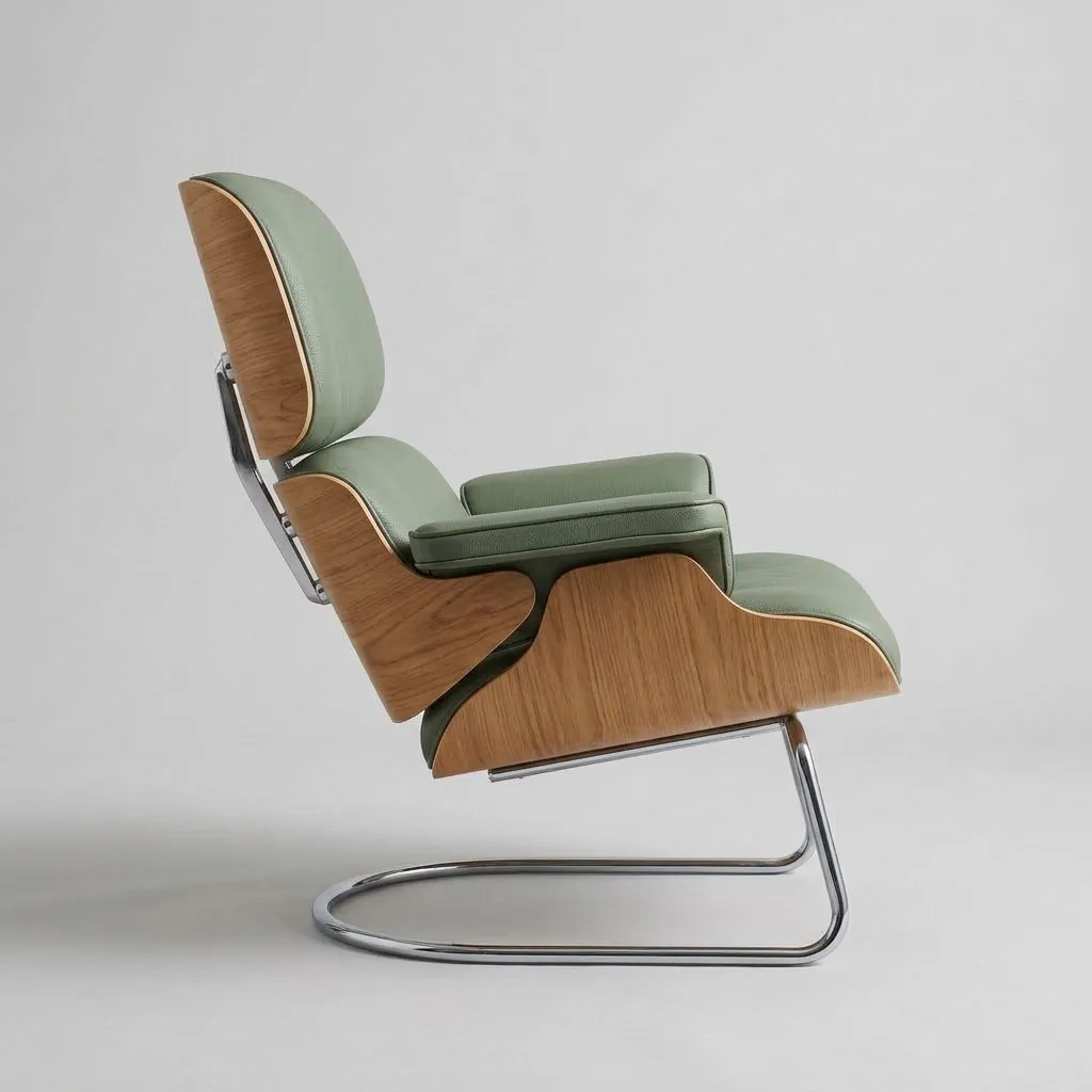 The same lounge seat in profile